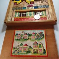 Scatola vintage costruzione in legno