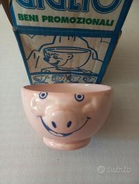 Zoo tazza Giglio 1985 da collezione "Maialino"