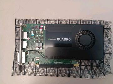 Scheda grafica NVIDIA Quadro K2200 4 GB GDDR5 pci