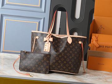 Borsa a mano da donna Louis Vuitton Neverfull