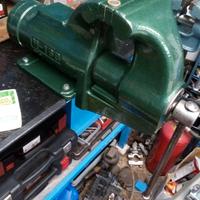 Morsa d'epoca grosse dimensioni