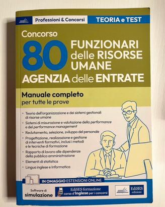 Concorso 80 funzionari Agenzia delle entrate