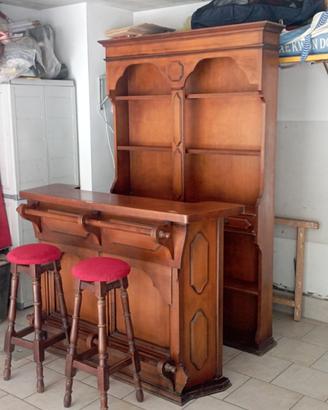 Mobile bar in legno massello 