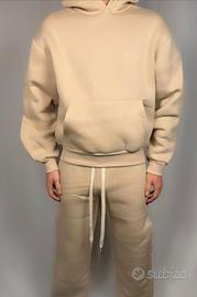 Tuta coordinato panna