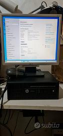 pc fisso Hp pro desk i3 + stampante Pantum