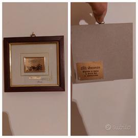 Quadri in foglia d'oro 