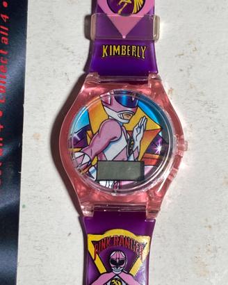 Orologio Kimberly Pink Ranger 1995 vintage