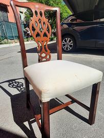 sedie antiquariato 