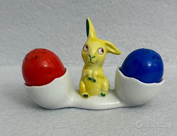 Antico set sale e pepe in porcellana