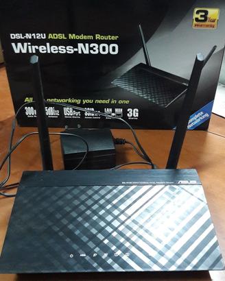 Modem router ADSL Wireless ASUS