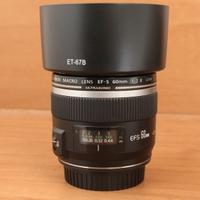 Canon EFS 60 mm F. 2.8 macro USM