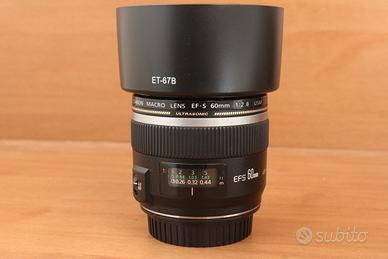 Canon EFS 60 mm F. 2.8 macro USM