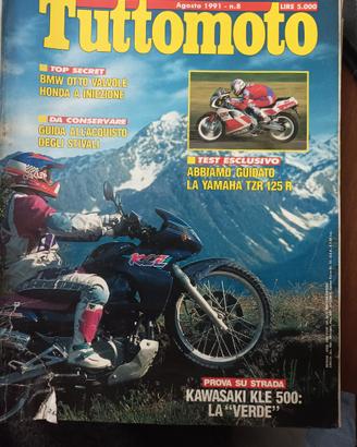 rivista TUTTOMOTO numero 8 del 1991