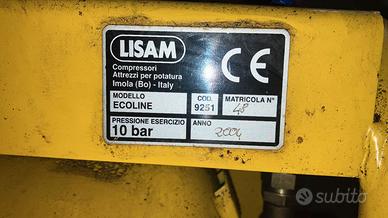 pompa LISAN compresssori 10 bar.