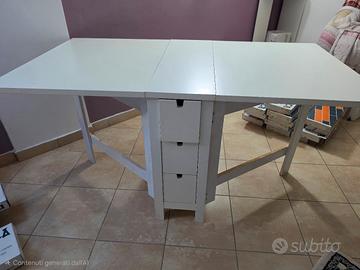 tavolo bianco allungabile ikea