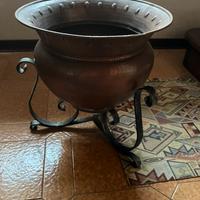 Portavaso in rame