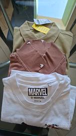 set di 3 t shirt ragazzo semi nuove 