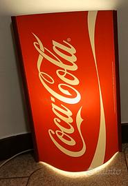 LAMPADA DA MURO PARETE  COCA COLA IN PVC  47 X 29