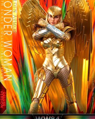 Wonder woman 84 hot toys golden armor deluxe