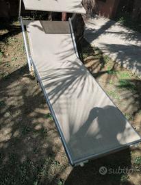 Lettino prendisole da spiaggia 