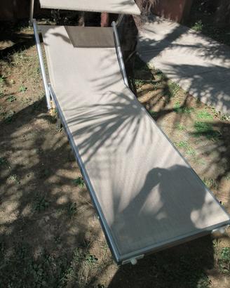 Lettino prendisole da spiaggia 