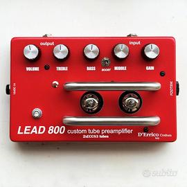 D'ERRICO CUSTOM LEAD 800 JCM 800 preamp