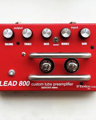 D'ERRICO CUSTOM LEAD 800 JCM 800 preamp