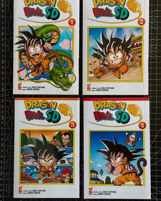 Dragon Ball SD volumi da 1 a 4