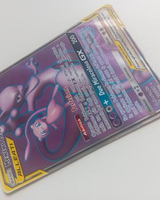 Carta pokemon mewtowo e mew gx 