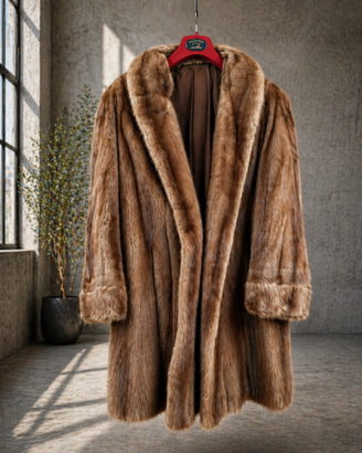 Pelliccia in vero visone vintage