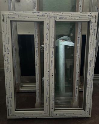 Infissi in pvc gealan colore bianco massa