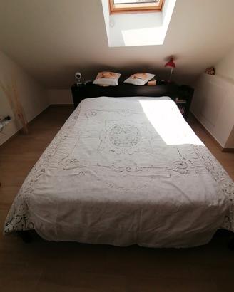 copriletto corredo ricamato