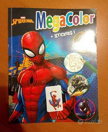 Libro da colorare di Spiderman Marvel