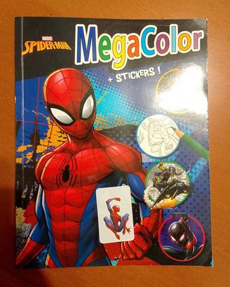 Libro da colorare di Spiderman Marvel