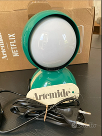 Lampada Artemide Eclisse verde – nuova con cartell