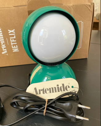 Lampada Artemide Eclisse verde – nuova con cartell