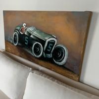 Quadro grande effetto olio su tela