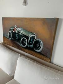 Quadro grande effetto olio su tela