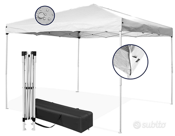 Gazebo Pieghevole Impermeabile 3X3 mt