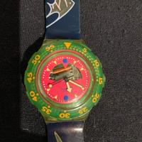 Swatch Scuba Usato Happy Fish Orologio