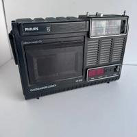 Radio Philips AR radio sveglia registratore anni70