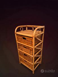 mobiletti in vimini /rattan