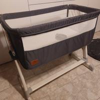 Lettino Lionelo (tipo Next2Me) + Materasso 