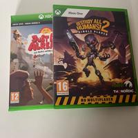 Lotto 2 Destroy All Humans 2 +Just Die Already
