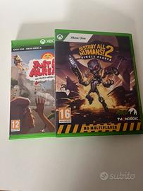 Lotto 2 Destroy All Humans 2 +Just Die Already