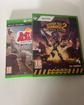 Lotto 2 Destroy All Humans 2 +Just Die Already