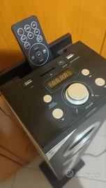 altoparlante a torre Cassa Bluethooth e radio 40w