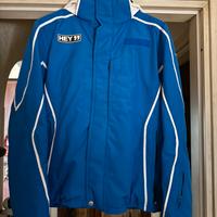 Tuta sci o snowboard Hey blu e nera