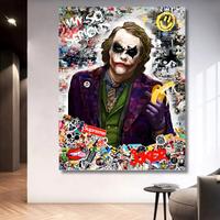 Quadro su tela Joker Pop art-70x100 cm