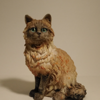 Gatto in vetroresina